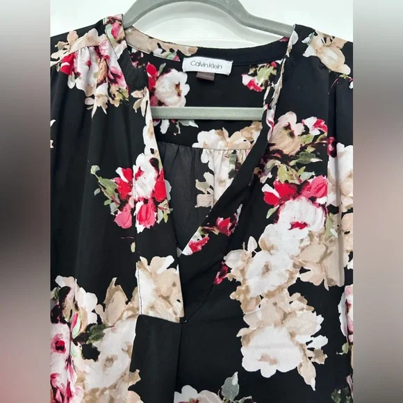 Calvin Klein blouse xl - Picture 2 of 3
